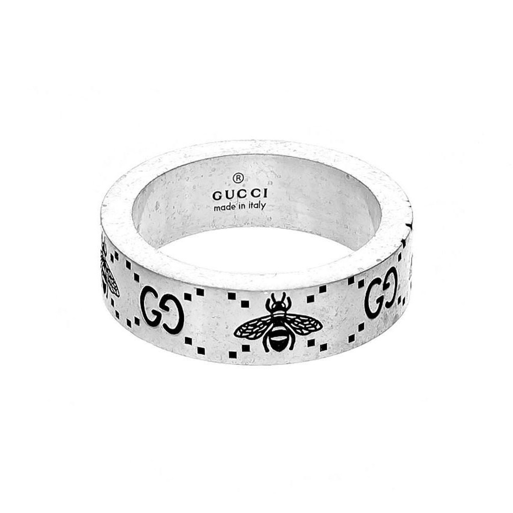 Gucci Silver Bee Ring Size 12 (6 US)